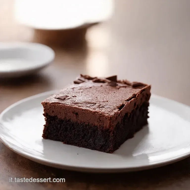 Torta Brownie Mousse al Maracuj&agrave; Un Sogno Tropicale Cioccolatoso