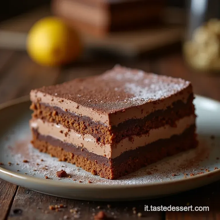 Torta Cioccolato Profondo E Velo Di Nettare Lincontro Perfetto Tra Cacao E Cocco presentation