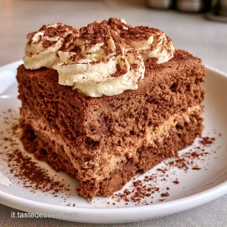 Torta di Compleanno Cioccolato e Panna: Base Soffice