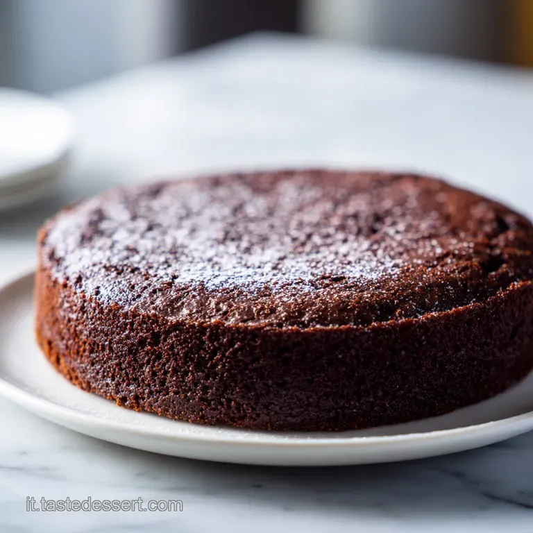 Torta Cioccolato Senza Zucchero: Intensamente Fondente