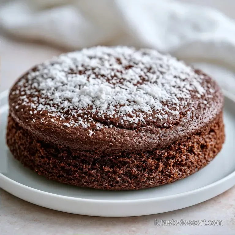 Torta Cocco Cioccolato Vintage