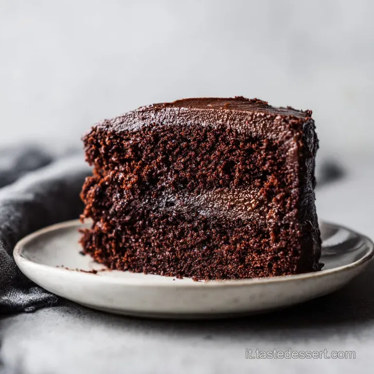 Torta Compleanno Cioccolato: Morbida e Intensa