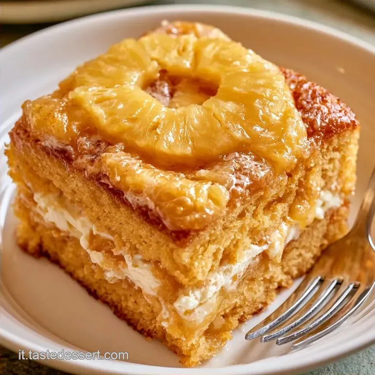 Soffice Torta Crema Ananas