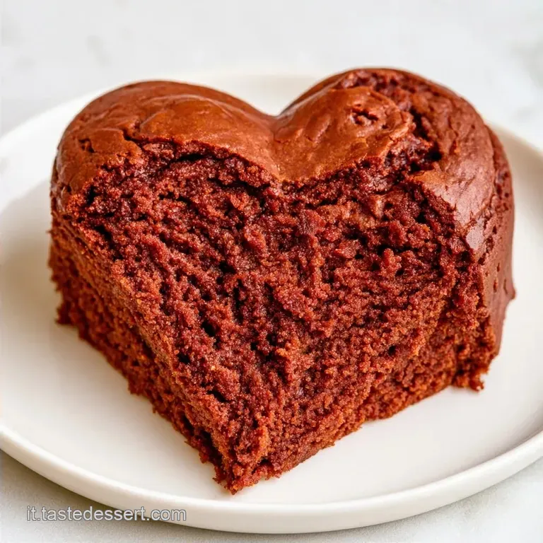 Torta Cuore Golosa al Cioccolato