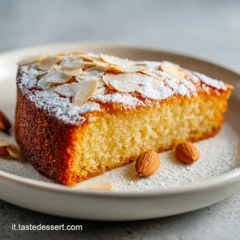 Torta di Mandorle: Soffice e Senza Farina