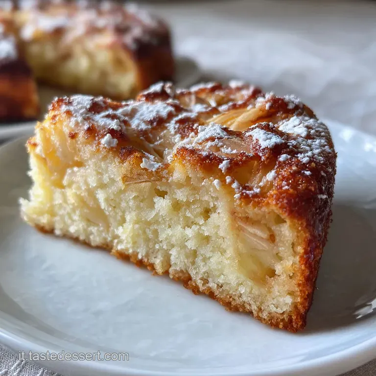 Torta di Mele Umida e Vellutata