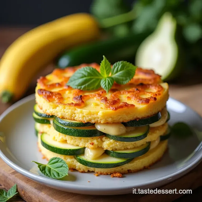 Torta di Zucchine Dolce della Nonna
