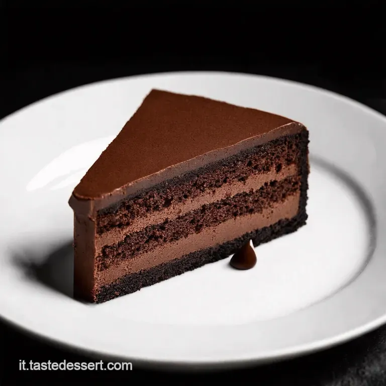 Torta Mousse al Cioccolato Un Sogno di Ganache