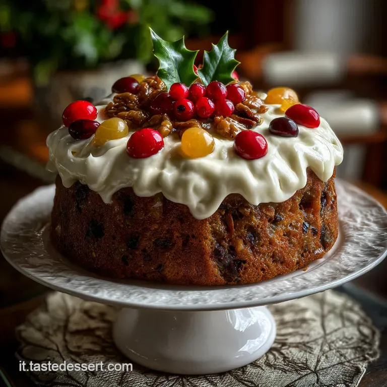 19 Classic Christmas Desserts Retro Vixen: La Torta Vintage Umida presentation