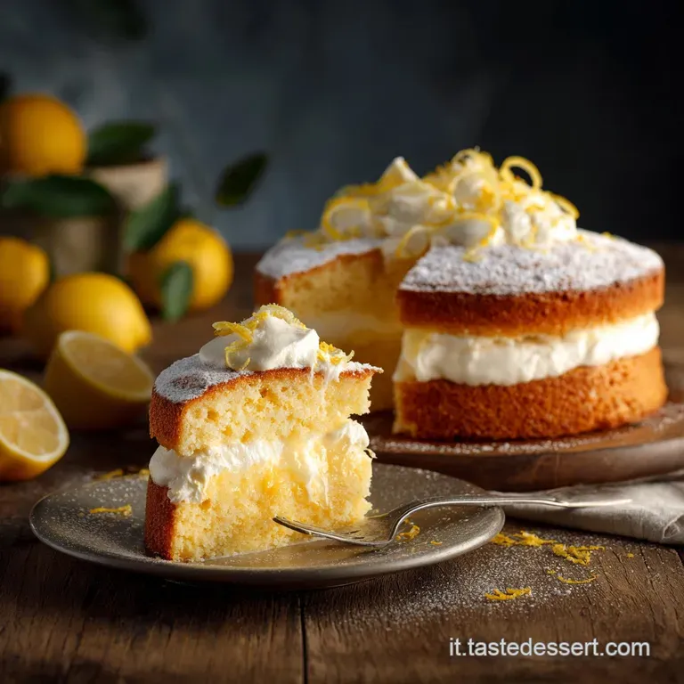 La Torta Nuvola Perfetta Soffice Senza Farina E Facilissima presentation