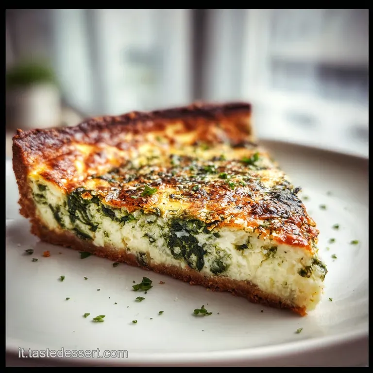 Torta Ricotta e Spinaci: Ripieno Vellutato