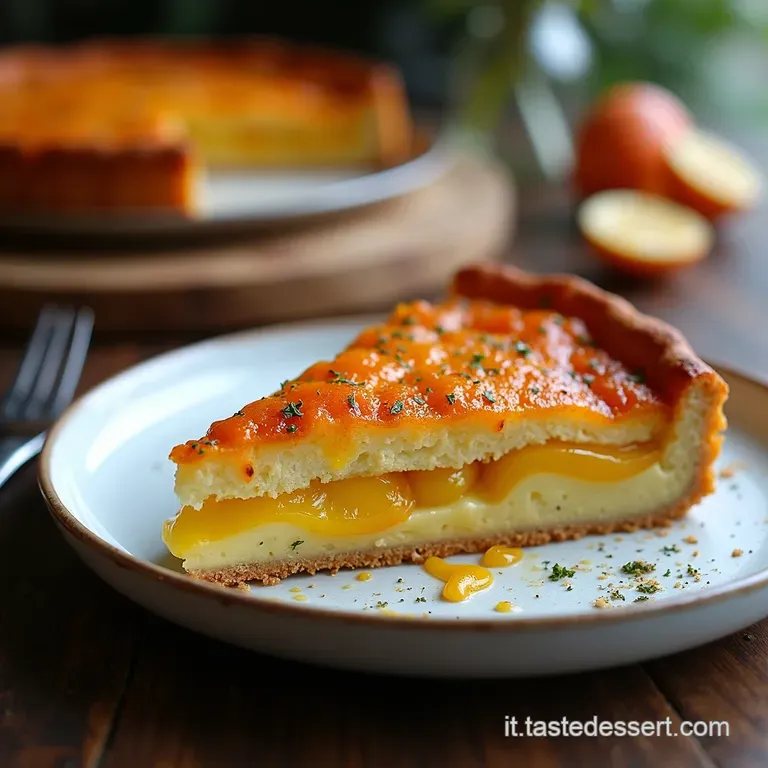 Torta Rovesciata alle Pesche Un Classico di Casa