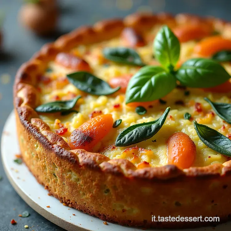 Torta Rustica Primavera di Verdure