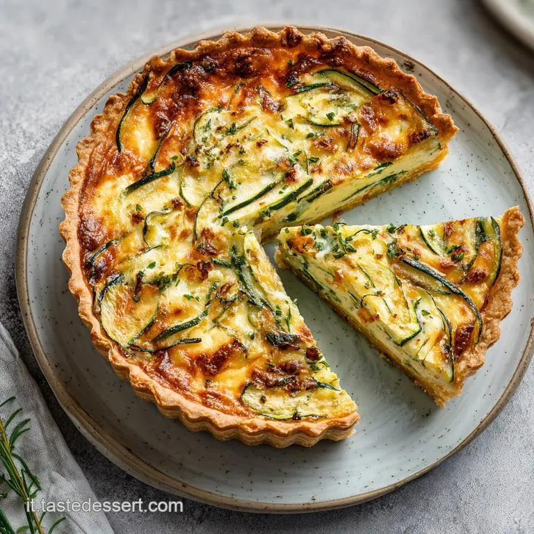 Torta Salata Zucchine: Croccante e Cremosa