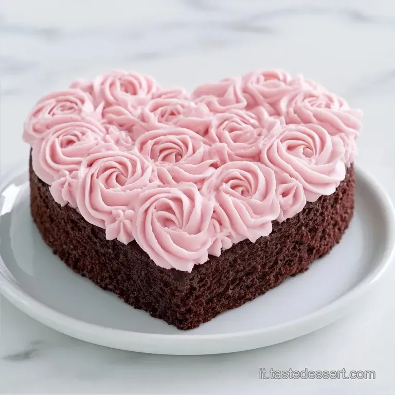 Raffinata Torta San Valentino Vintage