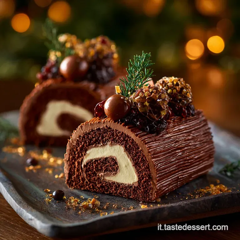 Torta Tronco Albero Di Natale: Il Rotolo Soffice Per Un Natale Scenografico presentation