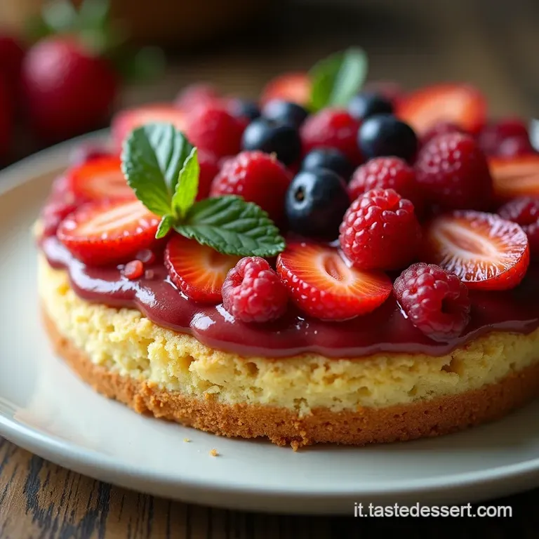 La Torta Versata della Nonna Soffice Burrosa e Fruttata