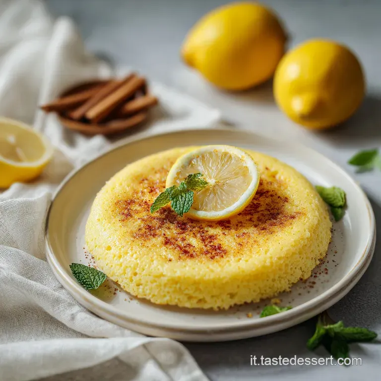 Torta allo Yogurt e Farina di Riso al Limone