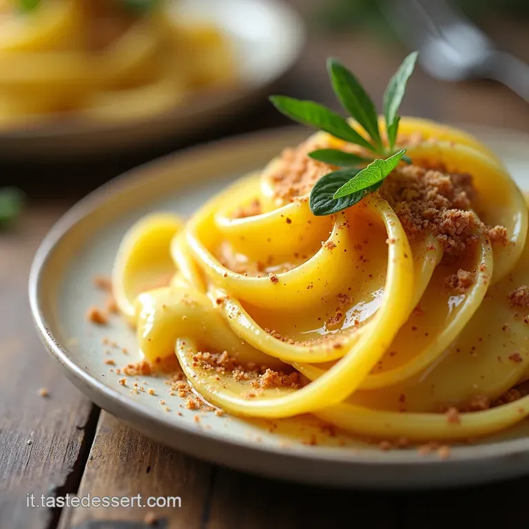 Tortelli Dolci con Zabaione