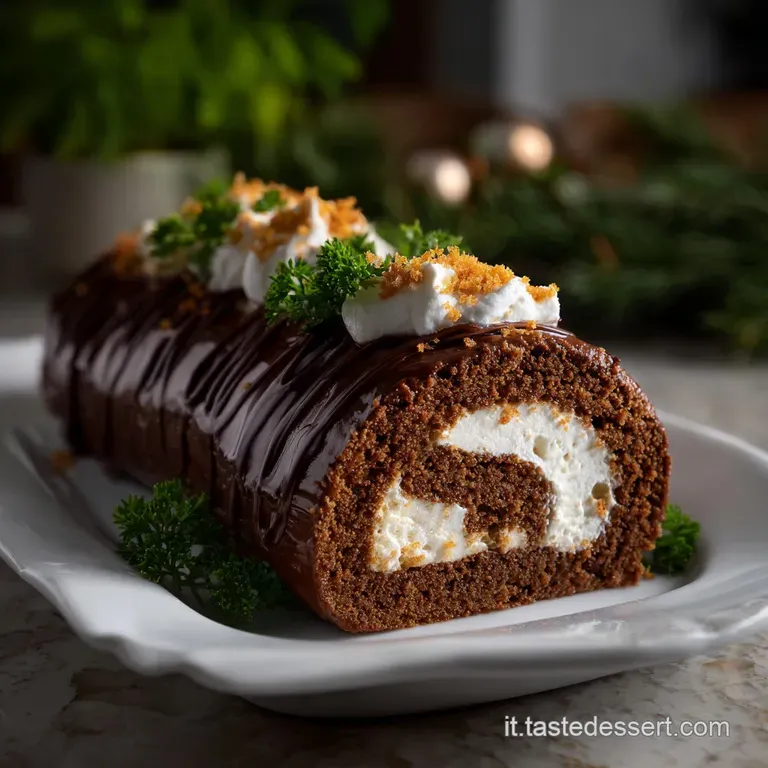 Tronchetto Di Natale Dolce Mascarpone