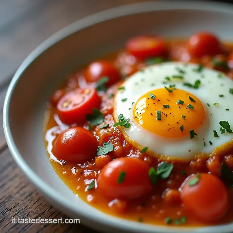 Uova al Pomodoro La Ricetta della Nonna