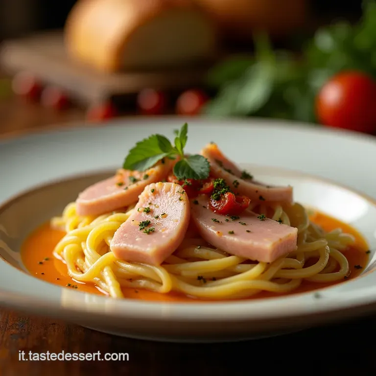 Vitello Tonnato Classico Fettine Di Vitello Tenerissime Con Salsa Cremosa Al Tono presentation