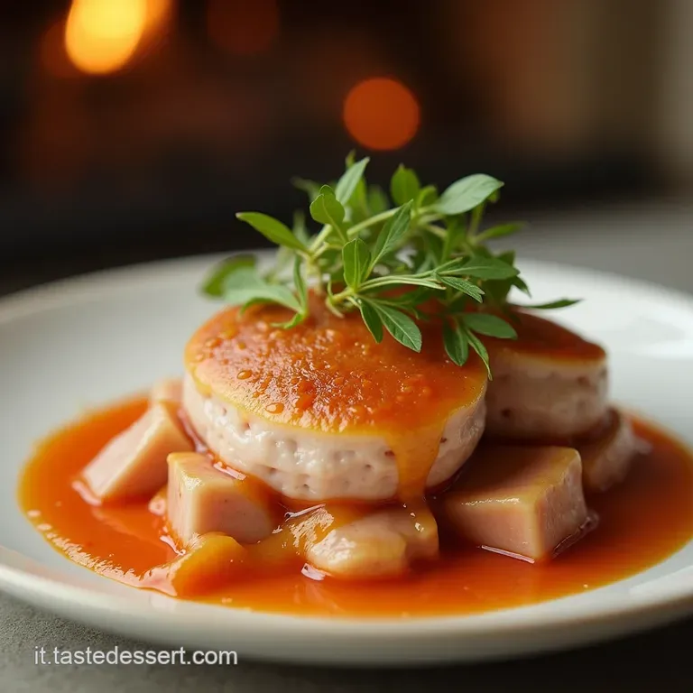 Vitello Tonnato Perfetto Il Classico Piemontese Con Salsa Cremosa Alla Vera Acciuga presentation