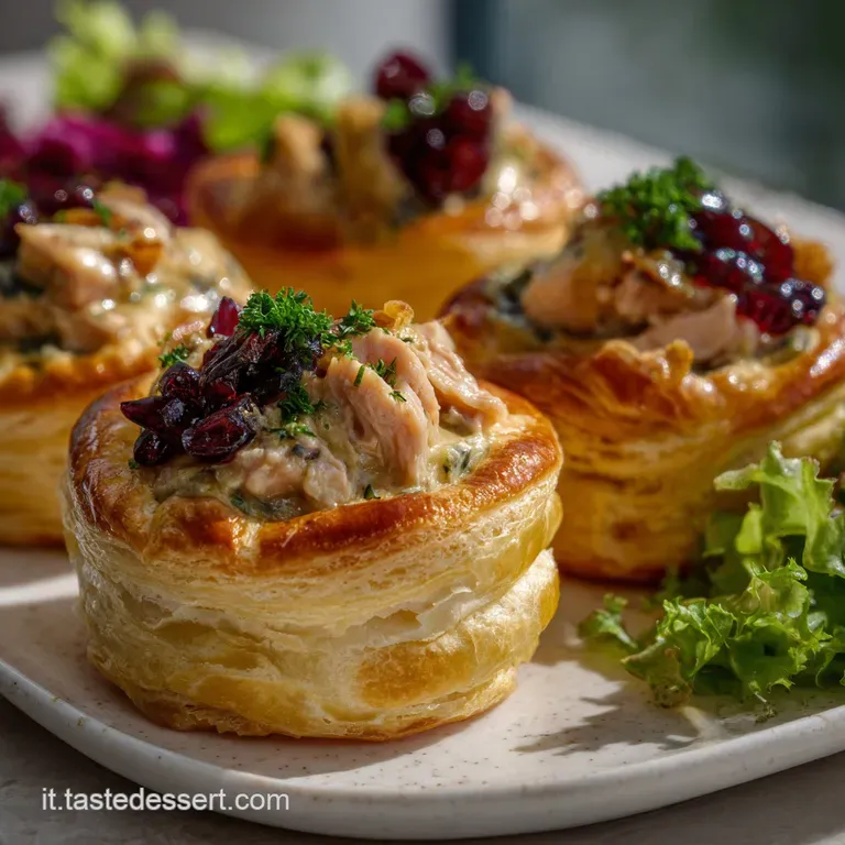 Voulevant Ripieni Salati: L Aperitivo Festivo