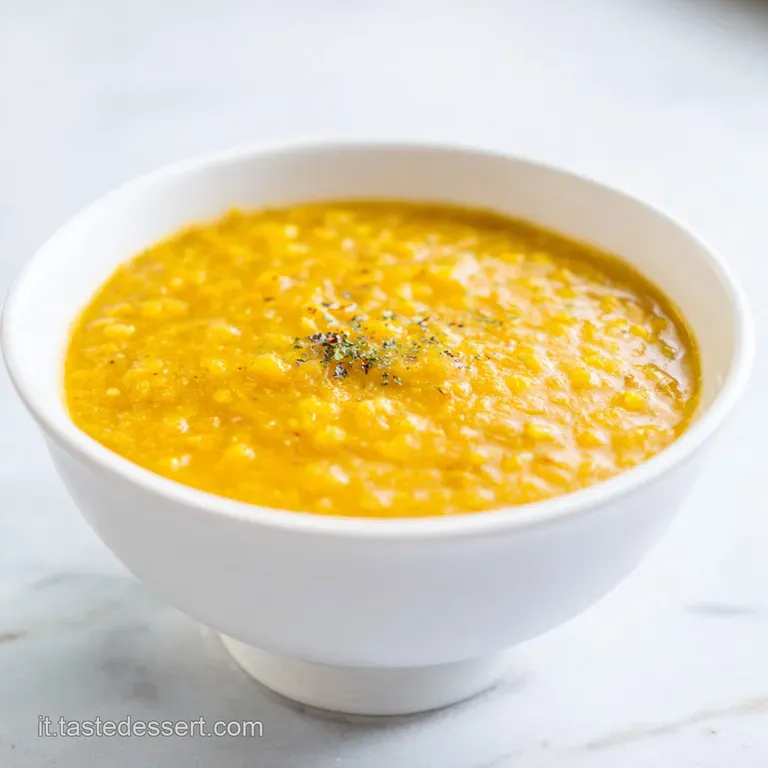 Zuppa Di Lenticchie Rosse: Cremosa e Setosa